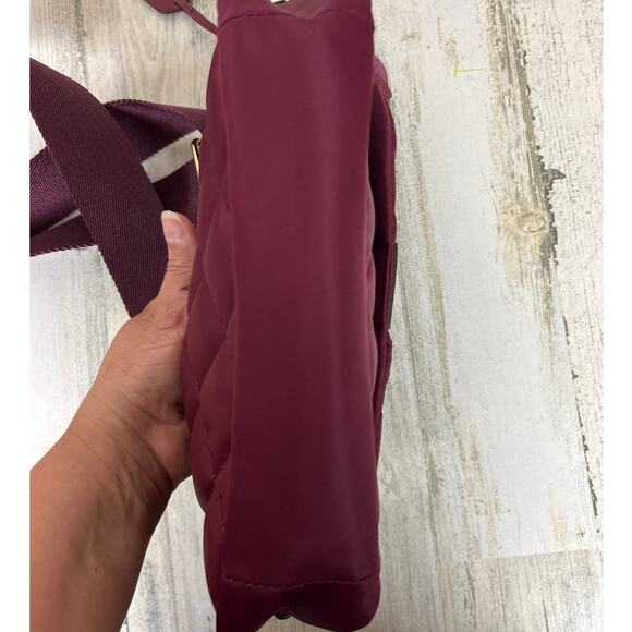 RADLEY London Burgundy Quilted Medium Crossbody Bag Adjustable Strap Purse - Picture 4 of 6